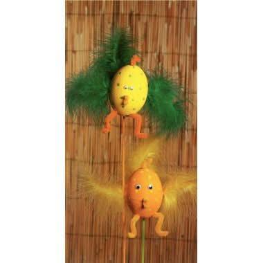 Lot de 25 oeufs en styropor blanc 4x6 cm - Ma Rentrée Facile