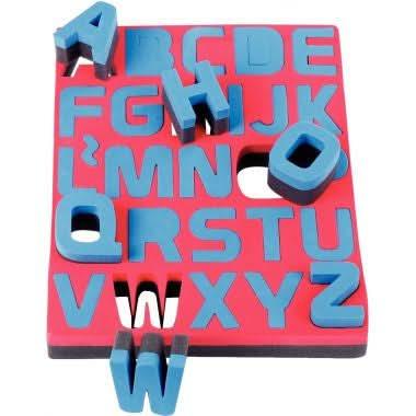 Lot de 26 maxi pochoirs éponges les lettres de l'alphabet en majuscule - Ma Rentrée Facile