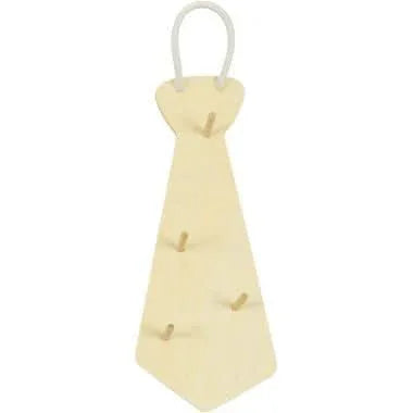 Lot de 3 cravates porte-clés en bois - Ma Rentrée Facile