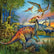 Lot de 3 puzzles en carton 49 pièces, les dinosaures RAVENSBURGER - Ma Rentrée Facile