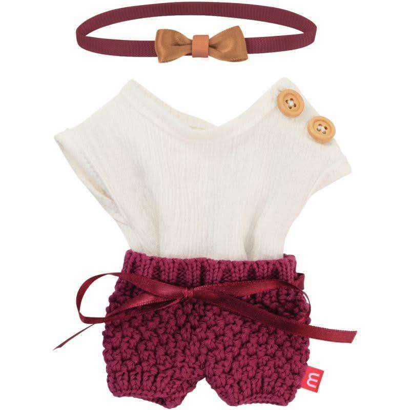 Lot de 3 tenues pour poupée fille 21 cm, MINILAND - Ma Rentrée Facile