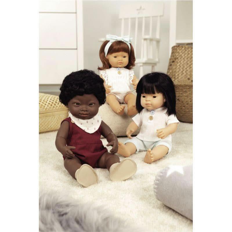 Lot de 3 tenues pour poupée fille 38 cm, MINILAND - Ma Rentrée Facile
