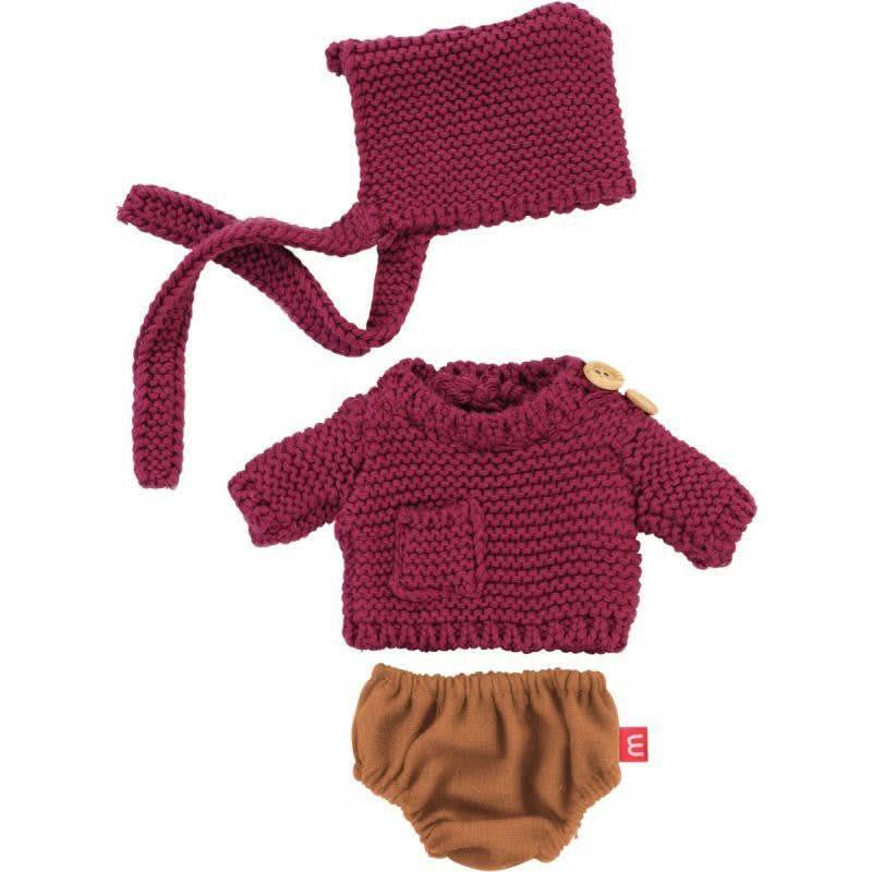 Lot de 3 tenues pour poupée garçon 21 cm, MINILAND - Ma Rentrée Facile