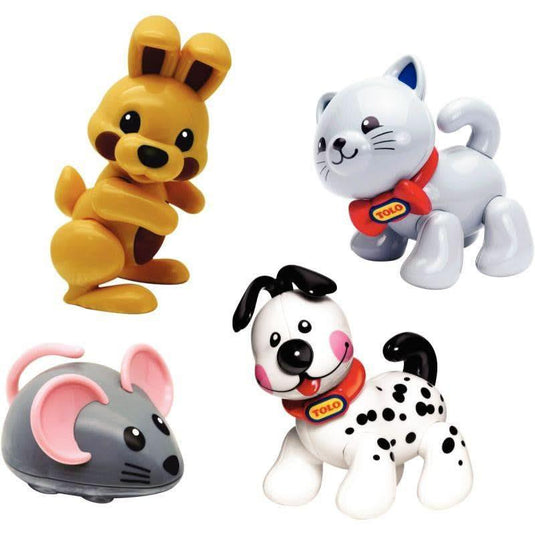 Lot de 4 animaux domestiques TOLO - Ma Rentrée Facile