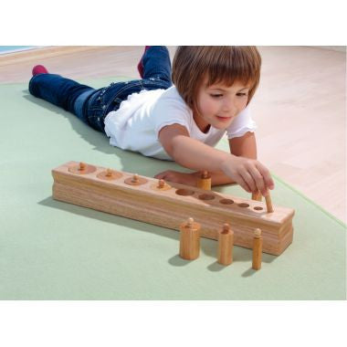 Lot de 4 blocs des cylindres, gamme économique Montessori