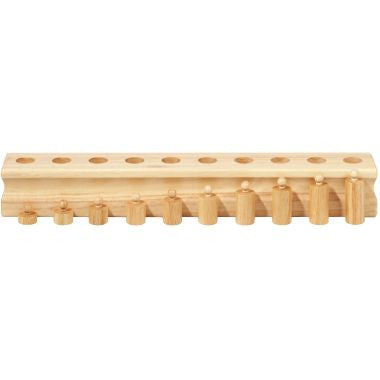 Lot de 4 blocs des cylindres, gamme économique Montessori