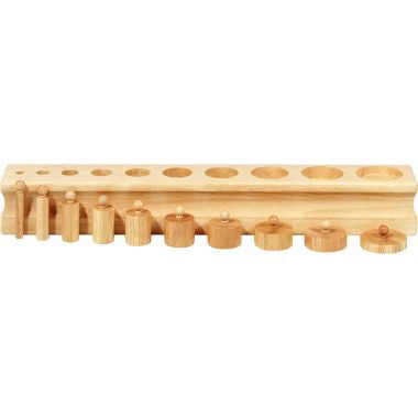 Lot de 4 blocs des cylindres, gamme économique Montessori