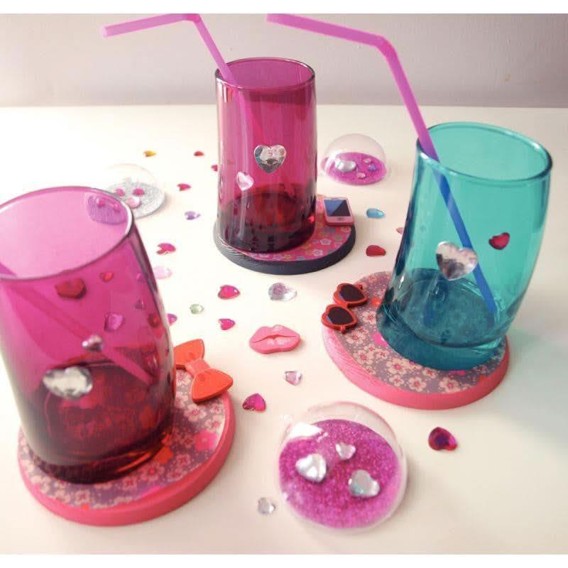 Lot de 4 dessous de verre - Ma Rentrée Facile