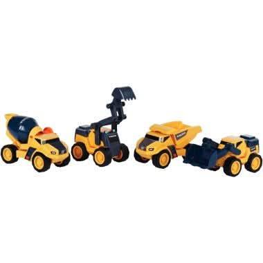 Lot de 4 engins de chantier VOLVO assortis, Klein - Ma Rentrée Facile