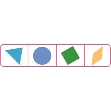 Lot de 4 perforateurs déco assortis 4 formes géométriques assorties - Ma Rentrée Facile