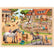 Lot de 4 puzzles à cadre en bois 48 ou 96 pièces, thèmes divers - Ma Rentrée Facile
