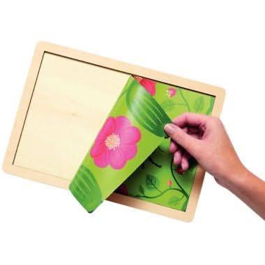 Lot de 4 puzzles magiques 24 pièces, les animaux Nathan - Ma Rentrée Facile