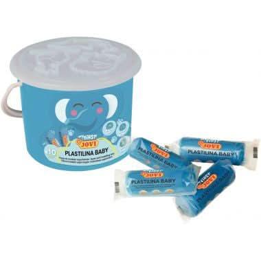 Lot de 4 seaux - 40 pains de 38 g de Plastilina - Ma Rentrée Facile
