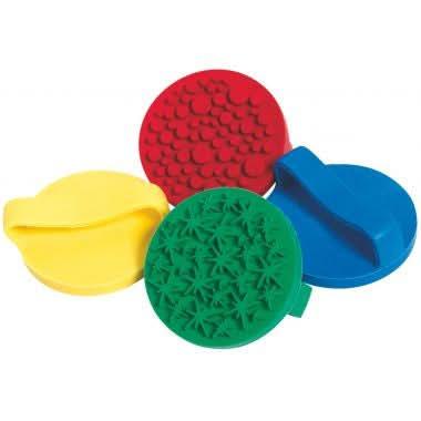 Lot de 4 tampons à main fantaisie. 4 modèles assortis - Ma Rentrée Facile