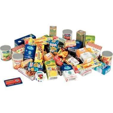 Lot de 40 produits d'épicerie + carte bancaire Klein - Ma Rentrée Facile
