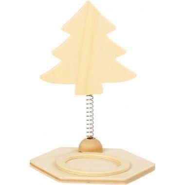 Lot de 5 bougeoirs sapin à ressort - Ma Rentrée Facile
