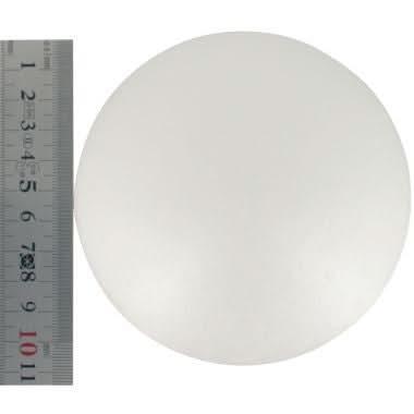 Lot de 5 boules en styropor blanches diamètre 10 cm - Ma Rentrée Facile