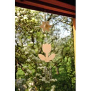 Lot de 5 carillons fleurs en bois - Ma Rentrée Facile