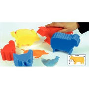 Lot de 5 éponges géantes animaux - Ma Rentrée Facile