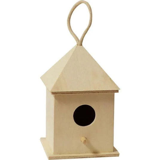 Lot de 5 nichoirs à oiseaux en bois - Ma Rentrée Facile