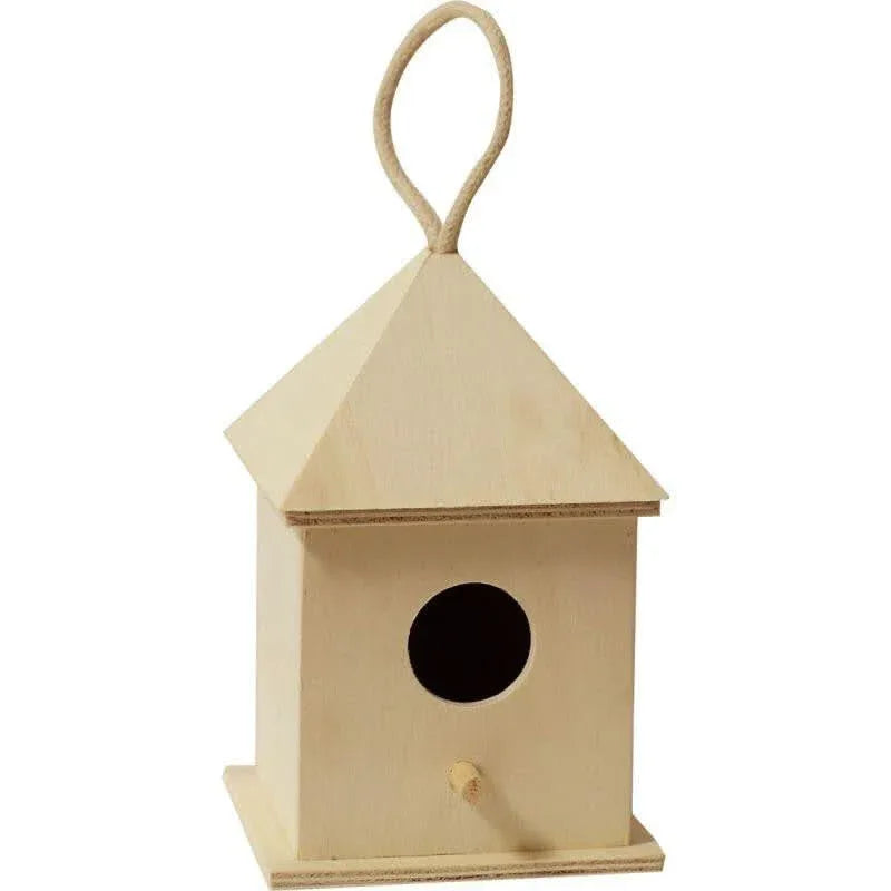 Lot de 5 nichoirs à oiseaux en bois - Ma Rentrée Facile