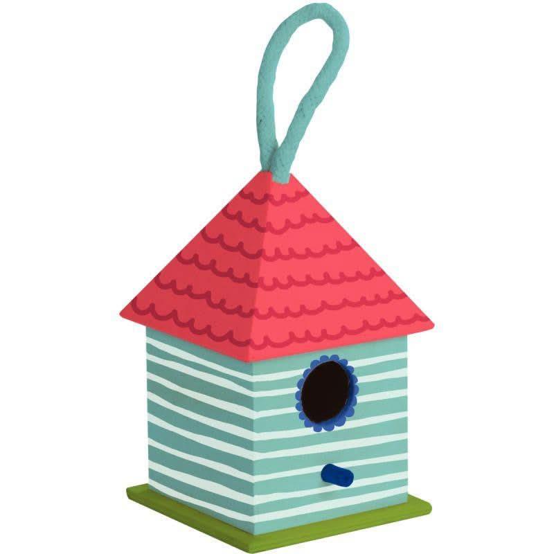 Lot de 5 nichoirs à oiseaux en bois - Ma Rentrée Facile