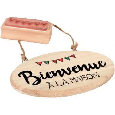 Lot de 5 plaques de porte + cordelette - Ma Rentrée Facile