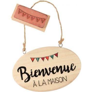 Lot de 5 plaques de porte + cordelette - Ma Rentrée Facile