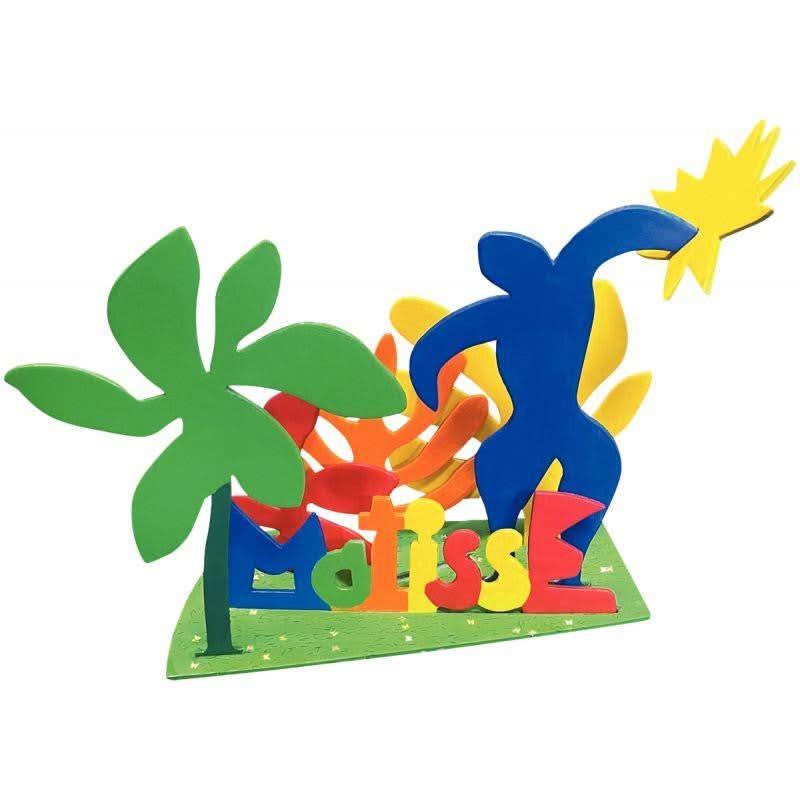 Lot de 5 sculptures carton rêverie végétale Matisse - Ma Rentrée Facile