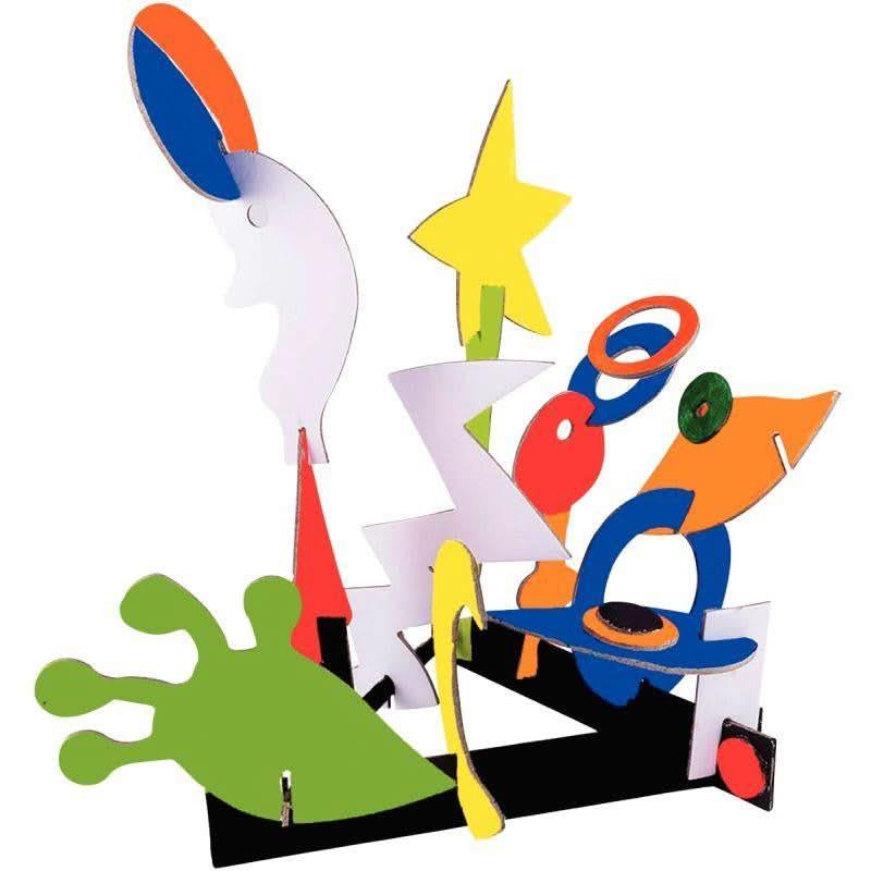 Lot de 5 sculptures carton Swing - Ma Rentrée Facile