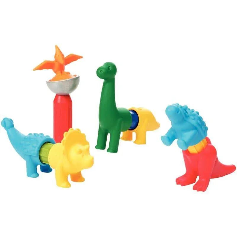 Lot de 5 puzzles magnétiques, les dinosaures SMARTMAX - Ma Rentrée Facile