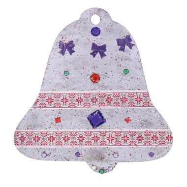 Lot de 50 maxi décorations de Noël à suspendre, assortiment 1 - Ma Rentrée Facile