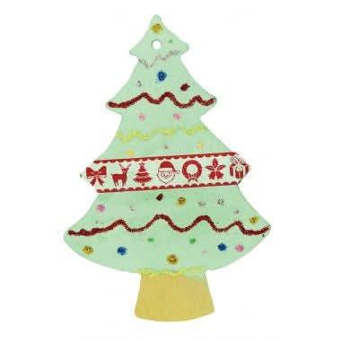 Lot de 50 maxi décorations de Noël à suspendre, assortiment 2 - Ma Rentrée Facile
