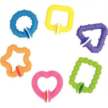 Lot de 6 anneaux ventouse en silicone - Ma Rentrée Facile