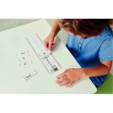 Lot de 6 bandes lignées magnétiques petit format Nathan - Ma Rentrée Facile