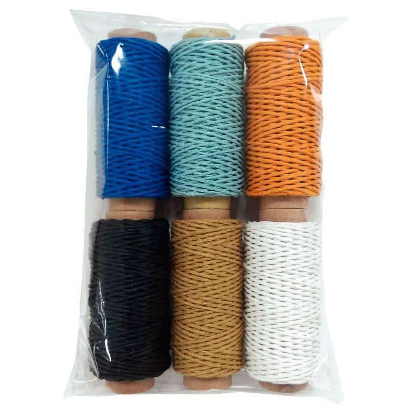 Lot de 6 bobines de chanvre nature - Ma Rentrée Facile