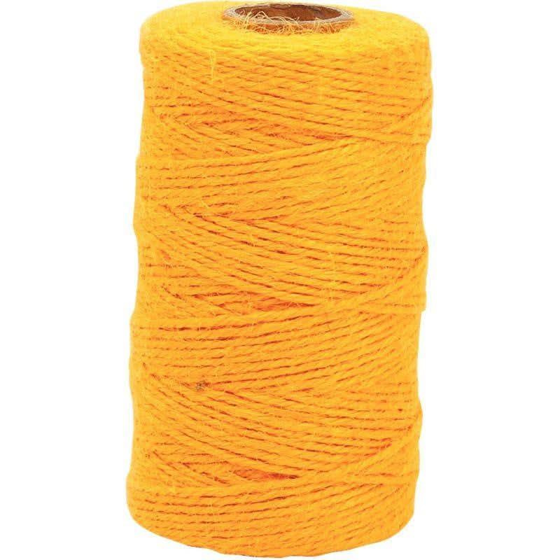Lot de 6 bobines de fil de jute 100mx2mm - Ma Rentrée Facile