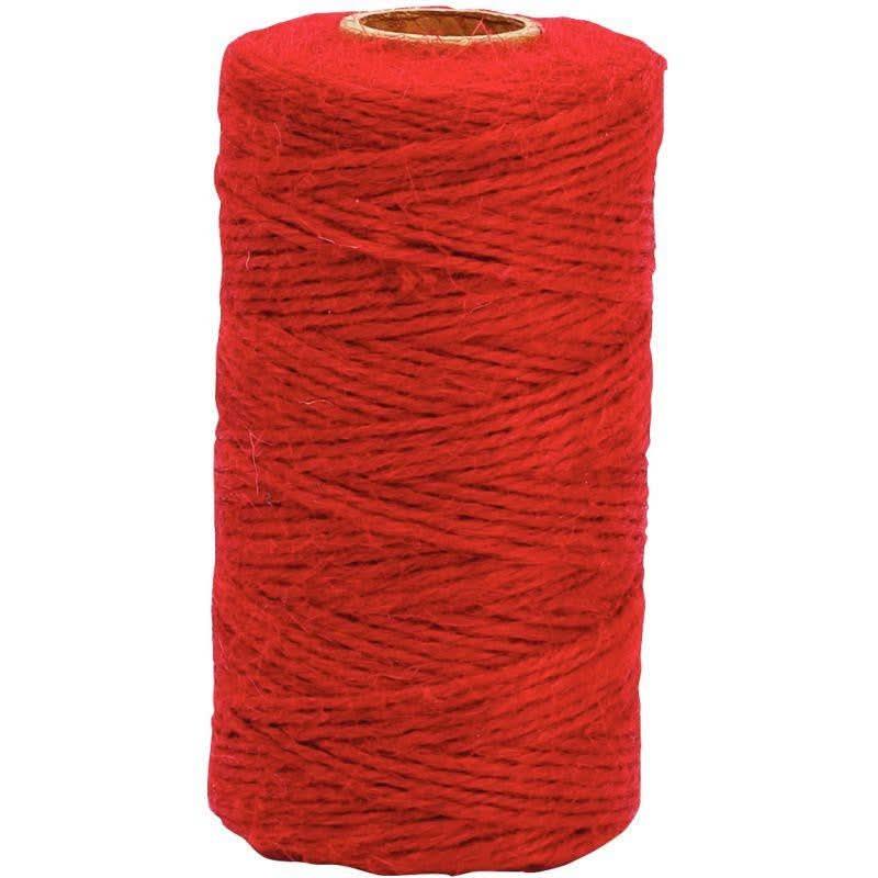 Lot de 6 bobines de fil de jute 100mx2mm - Ma Rentrée Facile