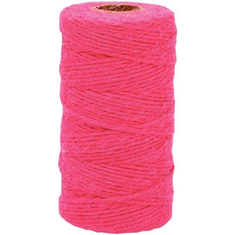 Lot de 6 bobines de fil de jute 100mx2mm - Ma Rentrée Facile