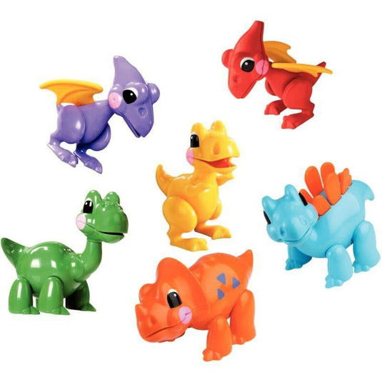Lot de 6 dinosaures TOLO - Ma Rentrée Facile