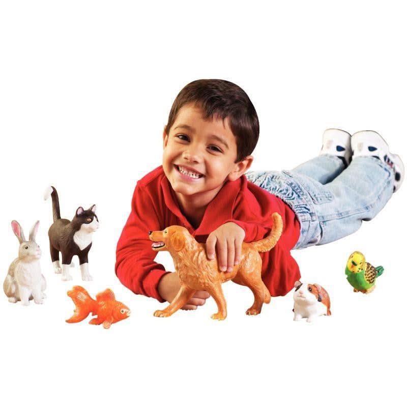 Lot de 6 Jumbo animaux domestiques - Ma Rentrée Facile