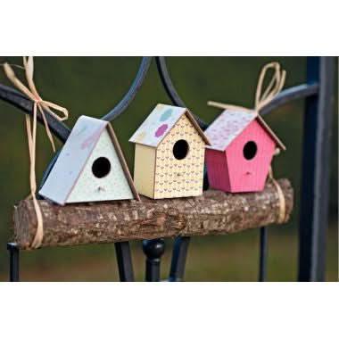 Lot de 6 nichoirs à oiseaux - Ma Rentrée Facile