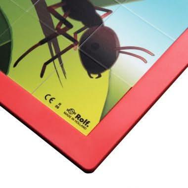 6 puzzles en plastique, 9 pièces, les insectes - Ma Rentrée Facile