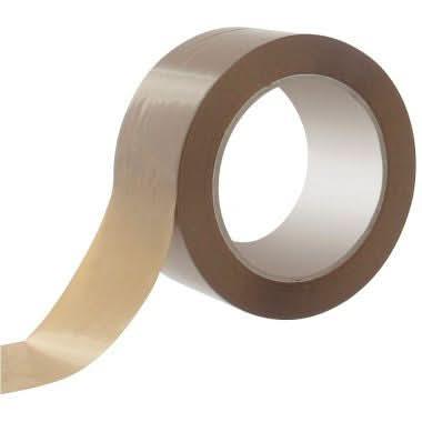 Lot de 6 rouleaux adhésif polypropylène havane 50mmx100m - Ma Rentrée Facile