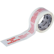 Lot de 6 rouleaux adhésifs 50mmx66m, imprimés "BANDE DE GARANTIE" - Ma Rentrée Facile