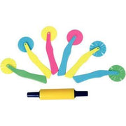 Lot de 6 roulettes pour pâte à modeler - Ma Rentrée Facile