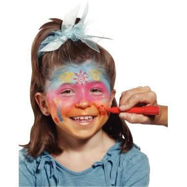 Lot de 6 sticks de 4,7 grammes de maquillage à l'eau coloris pop - Ma Rentrée Facile