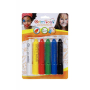 Lot de 6 sticks de 4,7 grammes de maquillage à l'eau coloris vifs - Ma Rentrée Facile