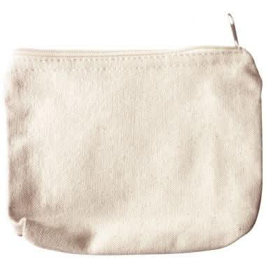 Lot de 6 trousses à maquillage en coton - Ma Rentrée Facile