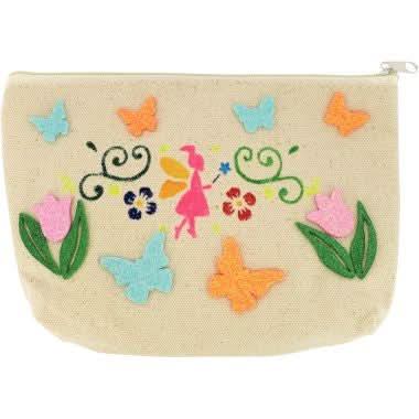 Lot de 6 trousses à maquillage en coton - Ma Rentrée Facile